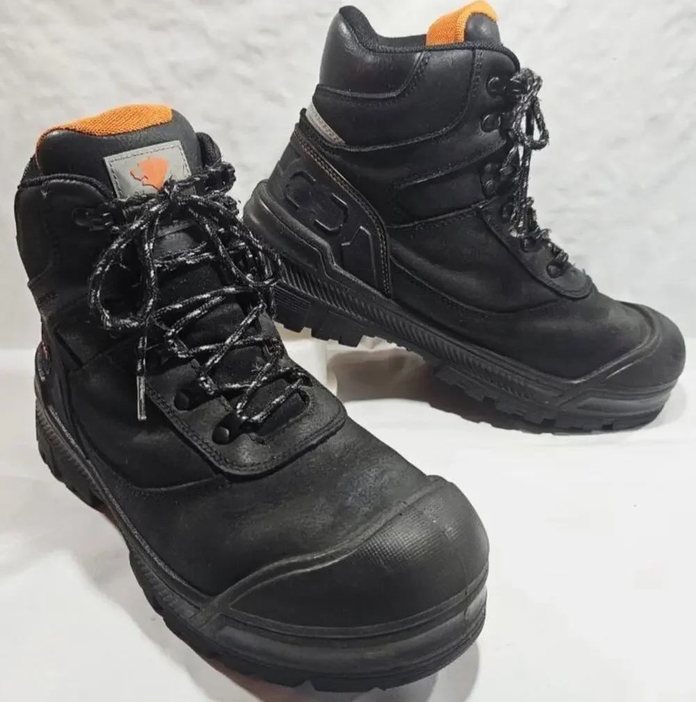 Herman Survivors Professional Series Men's Steel Toe Work BootsSize 9 EUC